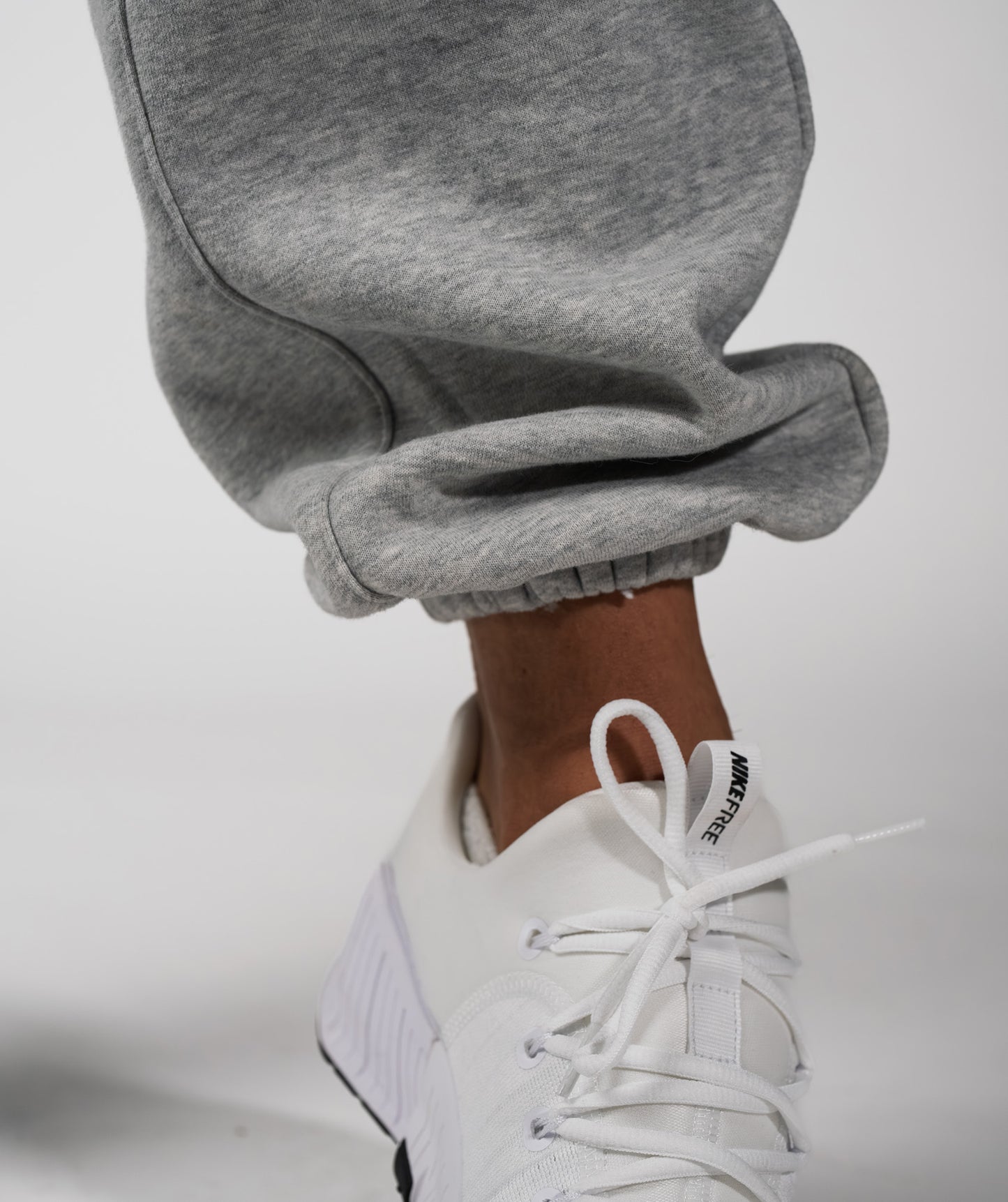 Ash Grey Cuffed Joggers