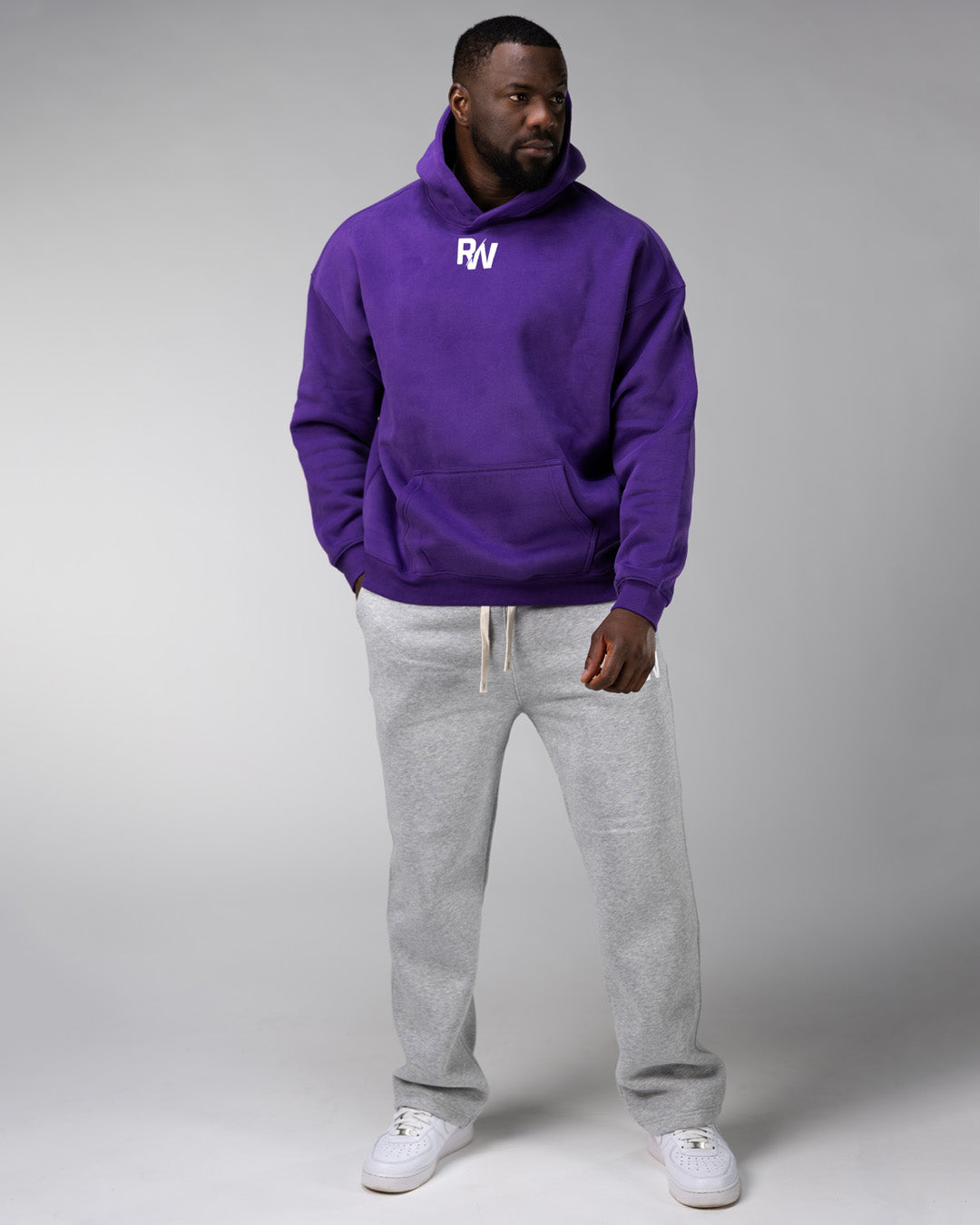 Purple ‘Ferocious’ Hoodie