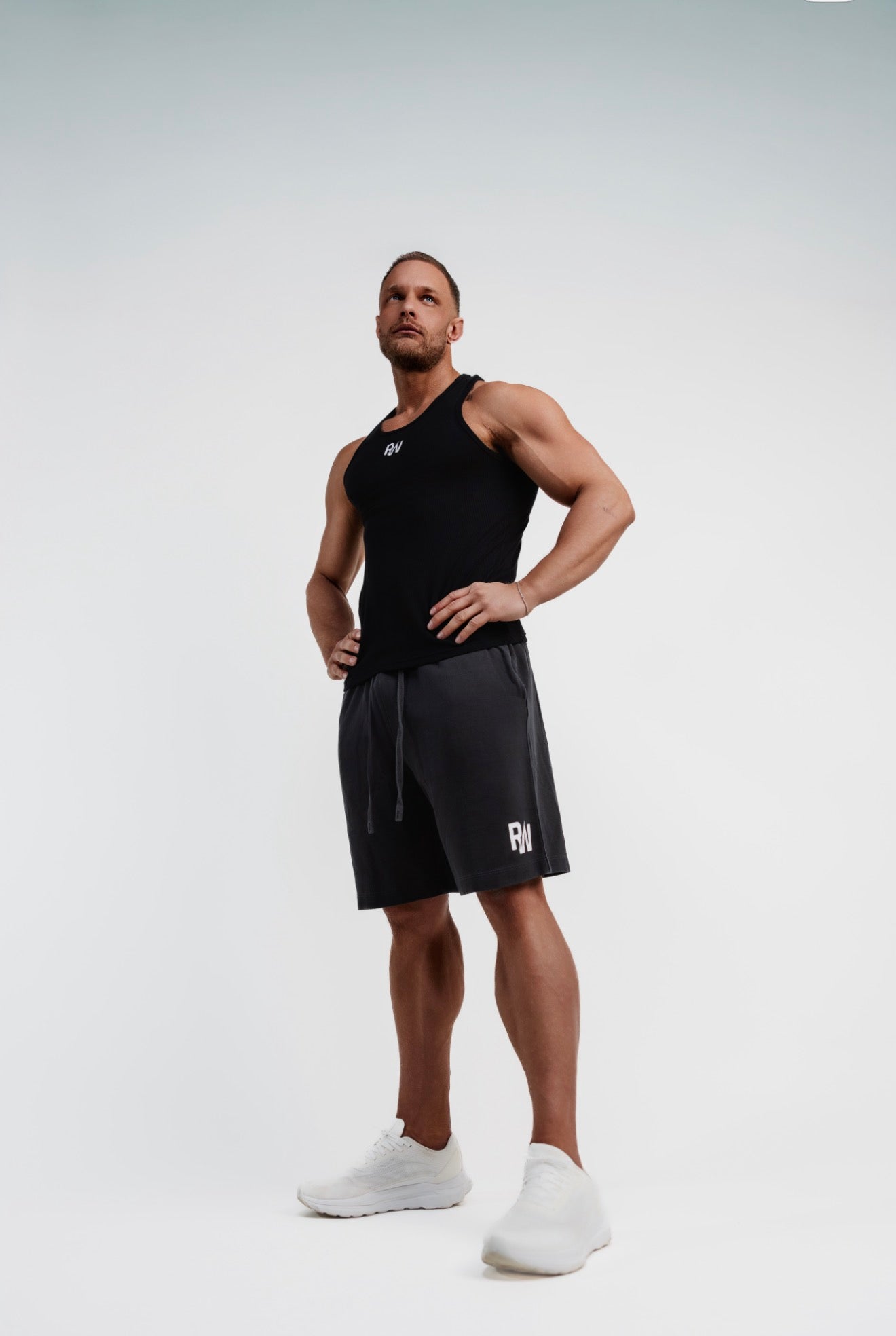 Slate Black essential shorts