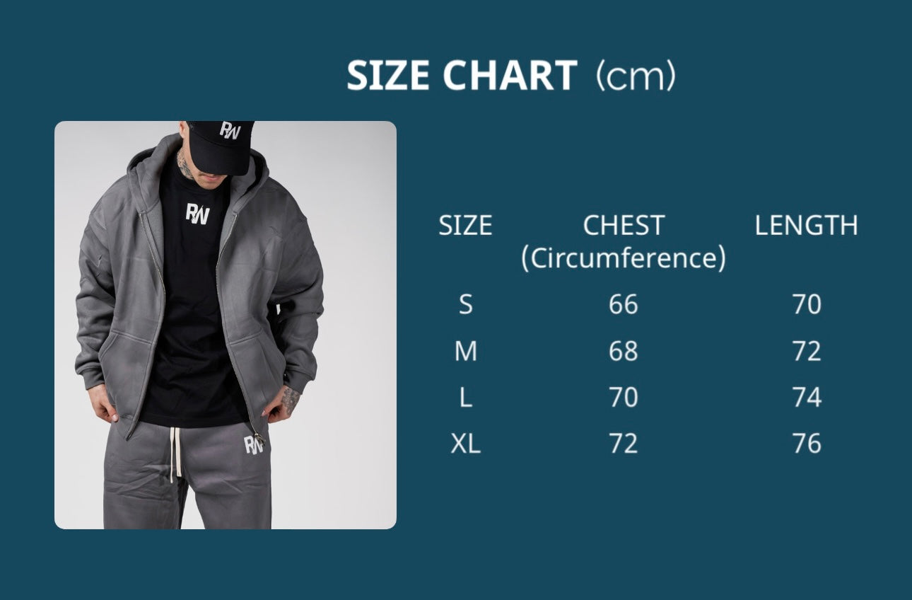 Black ‘Bodybuilding Clique’ Zipper