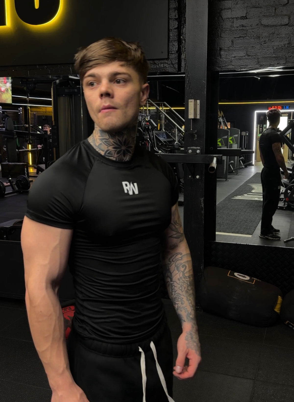 Black Compression Tee