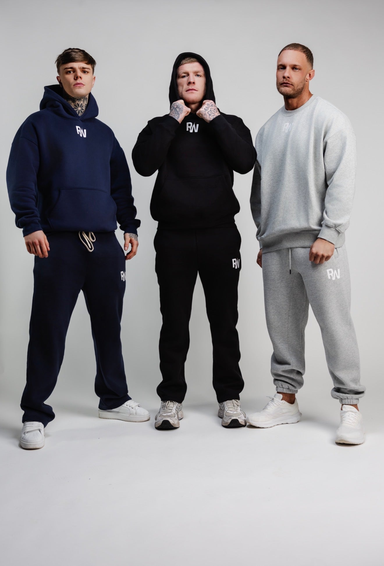 Ash Grey ‘Ferocious’ Crew Neck