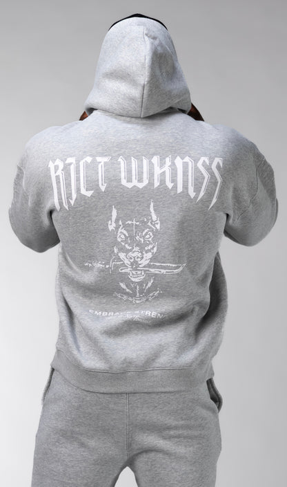 Ash Grey ‘Ferocious’ Hoodie