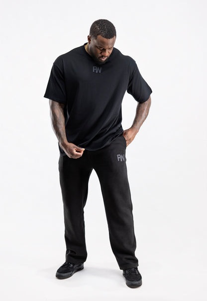 “Black Out” Oversized Tee