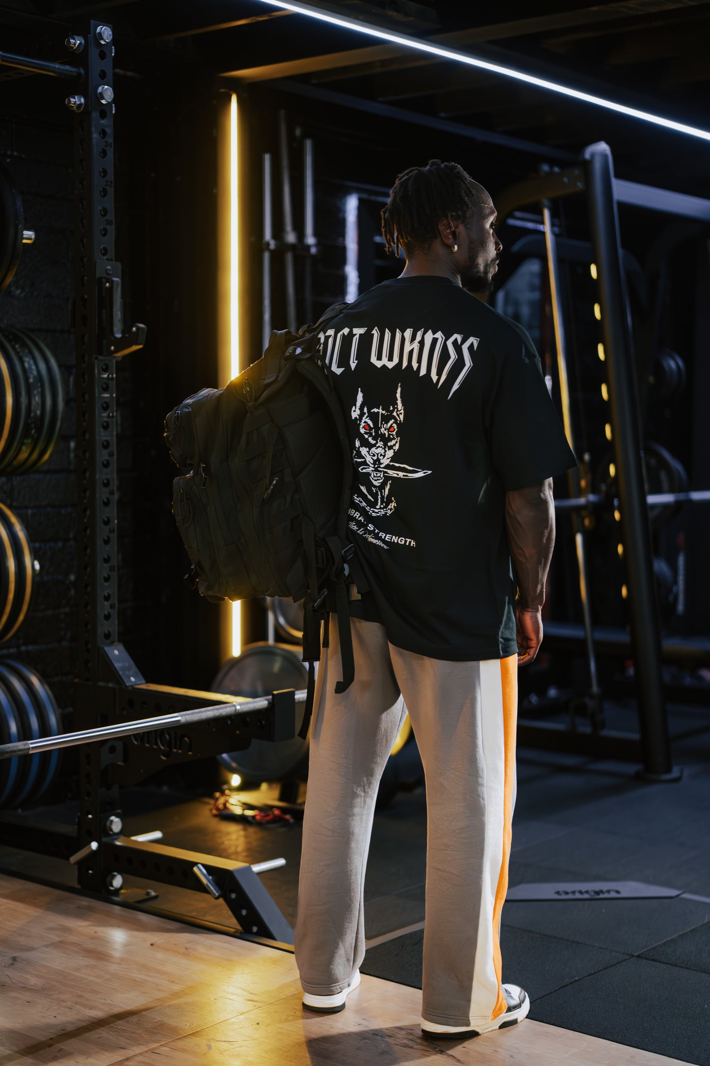 Black 'Ferocious' Tee
