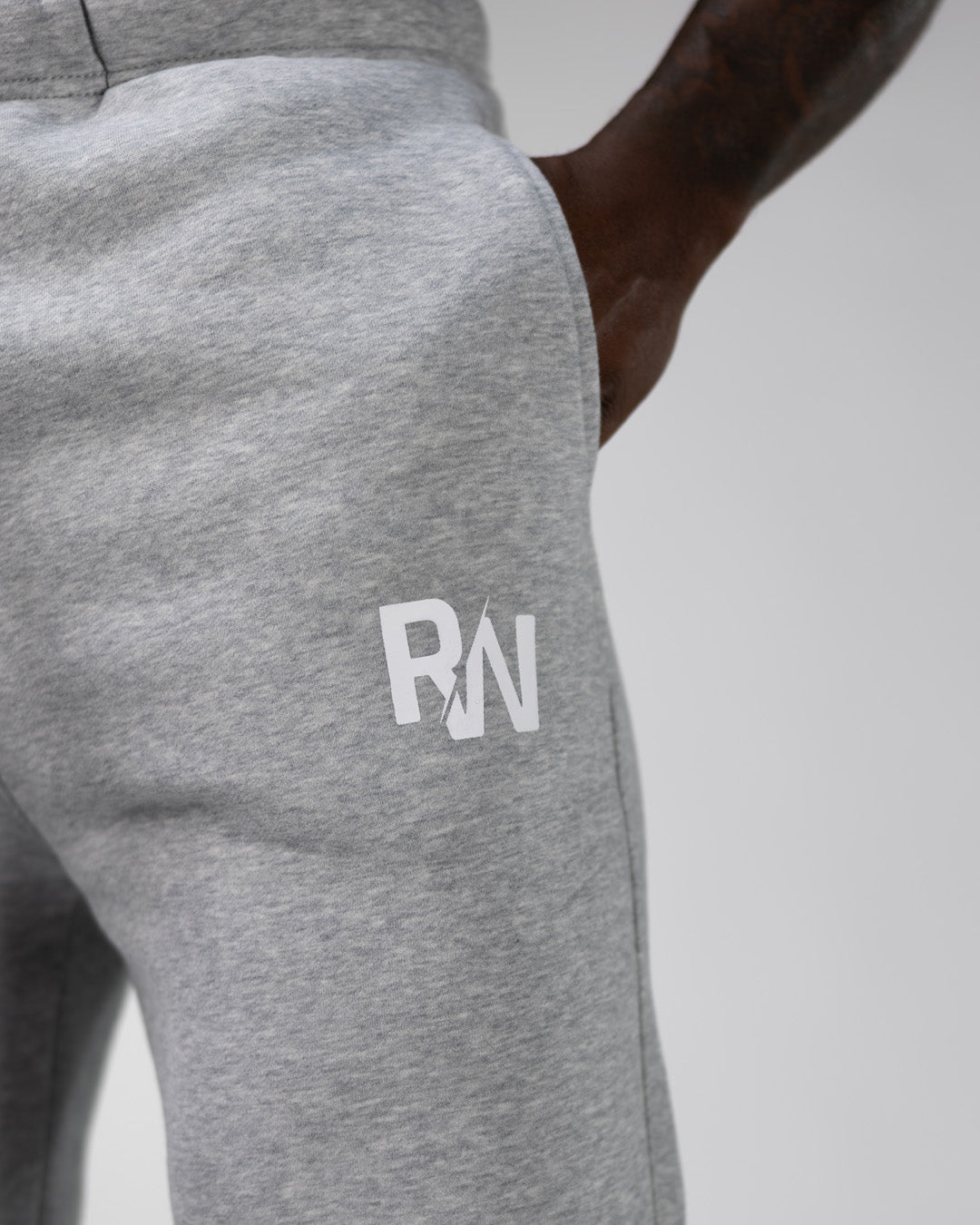 Ash Grey Relaxed Fit Joggers