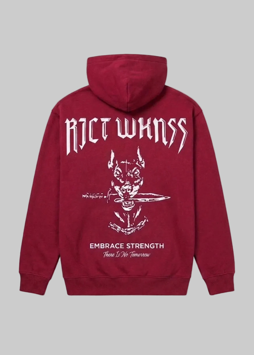 Red ‘Ferocious’ Hoodie