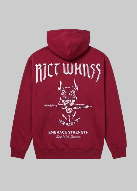 Red ‘Ferocious’ Hoodie