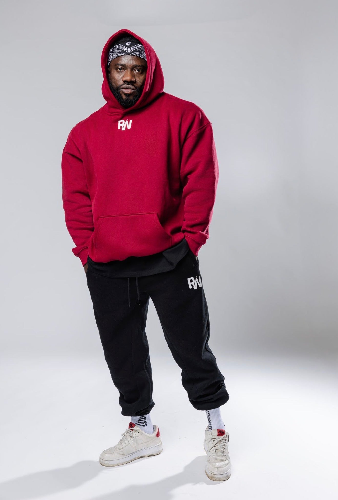 Red ‘Ferocious’ Hoodie