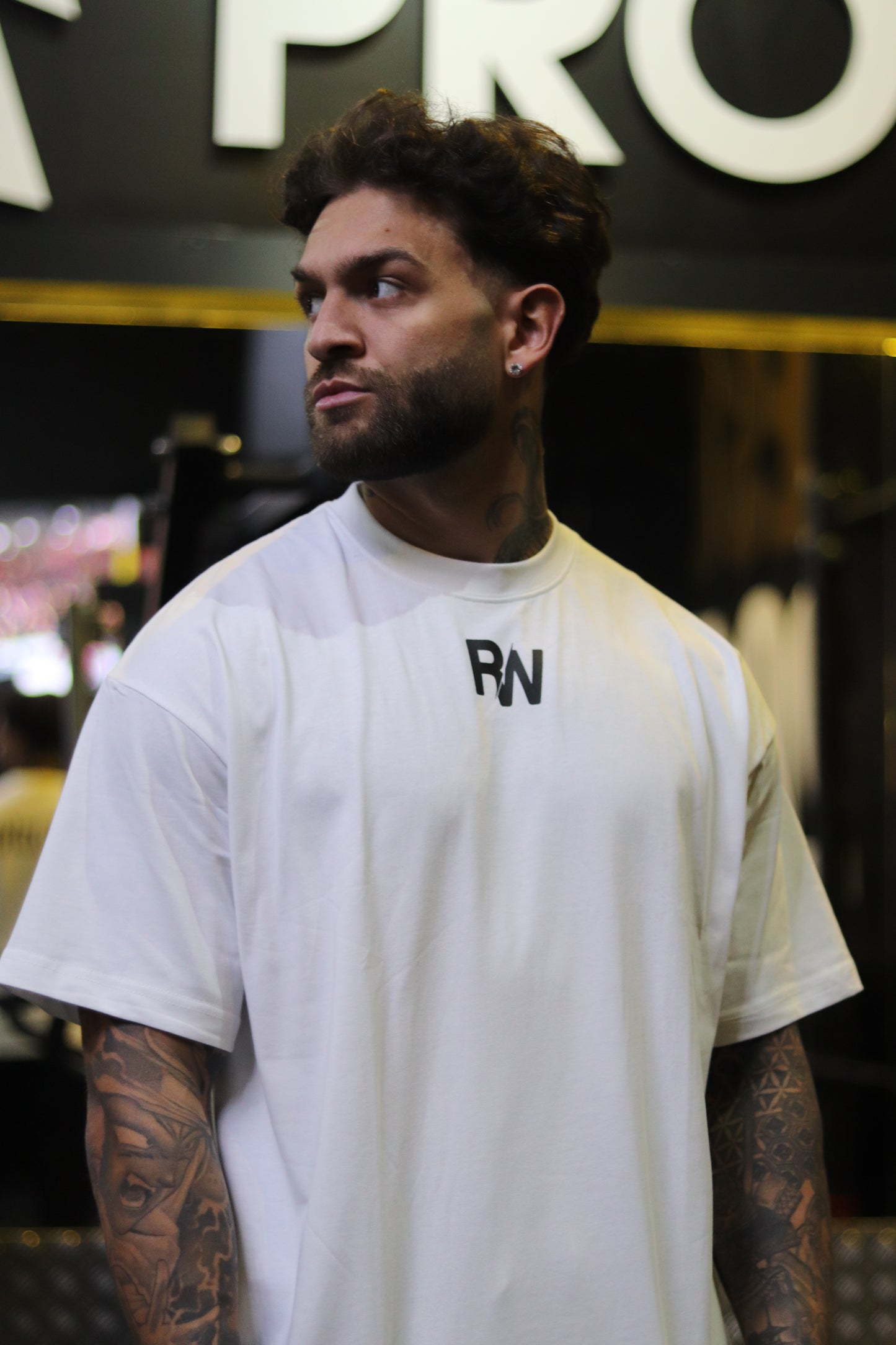 White Essential Tee