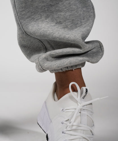 Ash Grey Cuffed Joggers