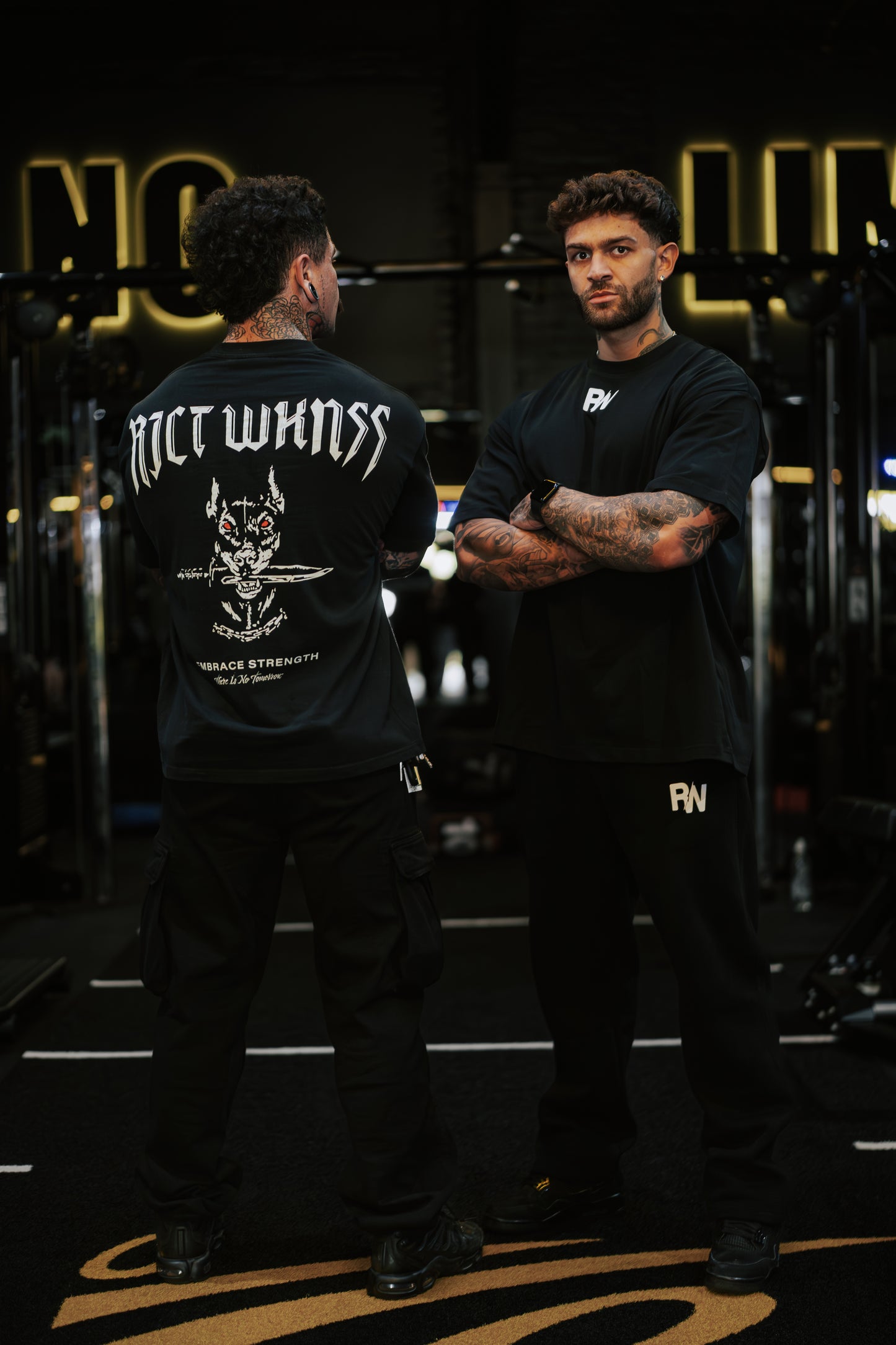 Black 'Ferocious' Tee