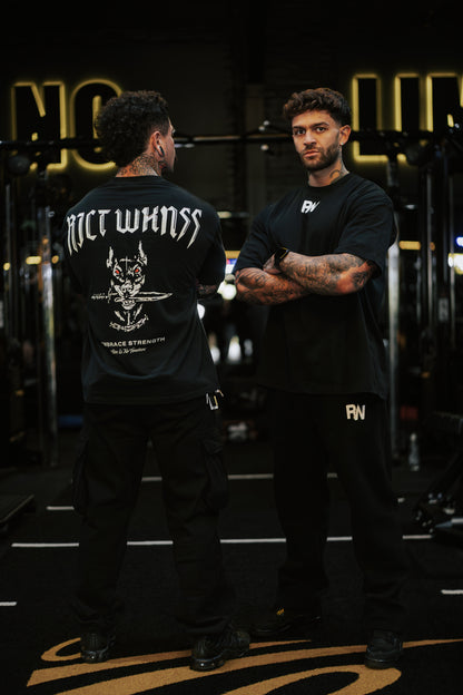 Black 'Ferocious' Tee