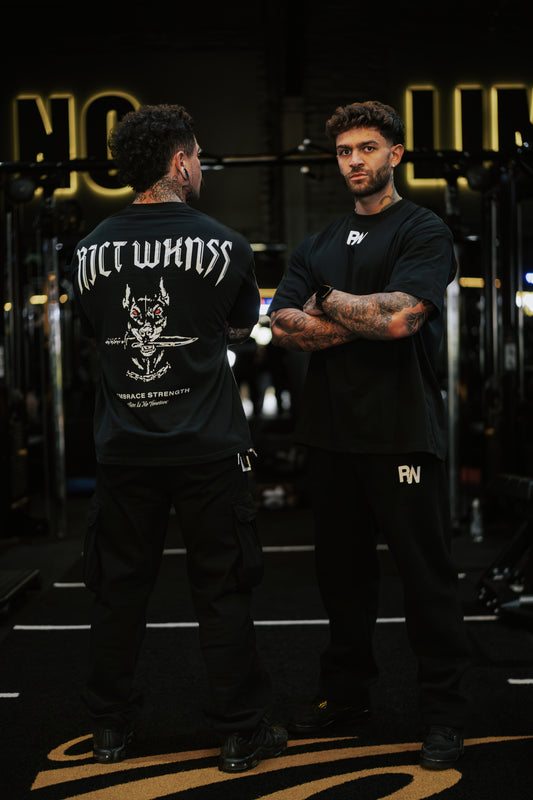 Black 'Ferocious' Tee