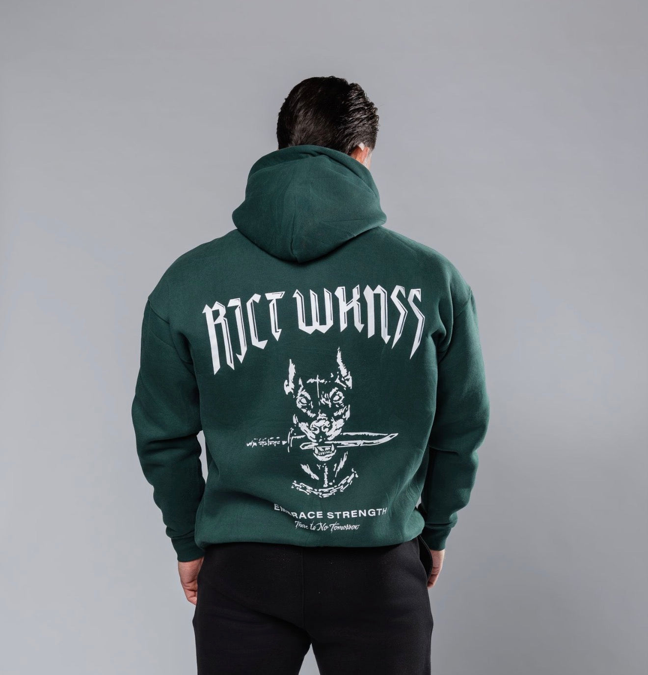 Green ‘Ferocious’ Hoodie