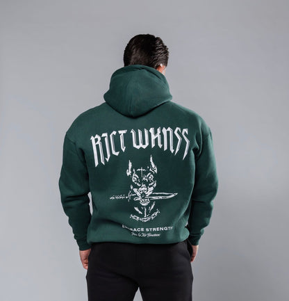 Green ‘Ferocious’ Hoodie
