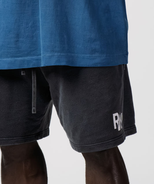 Charcoal black Cotton Shorts