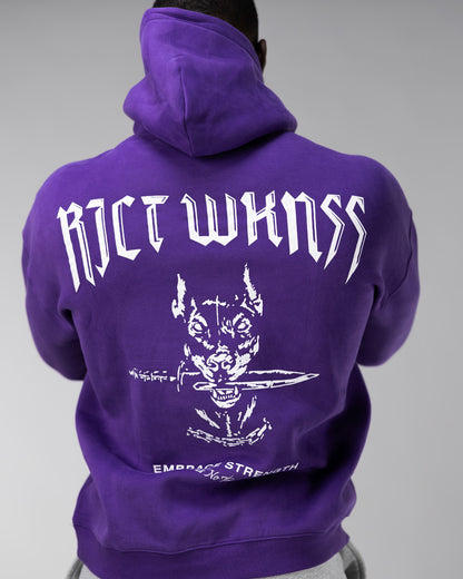 Purple ‘Ferocious’ Hoodie