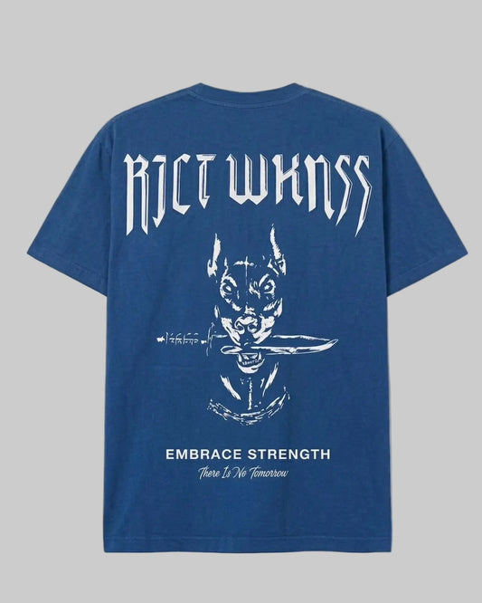 Charcoal Blue ‘Ferocious’ Tee