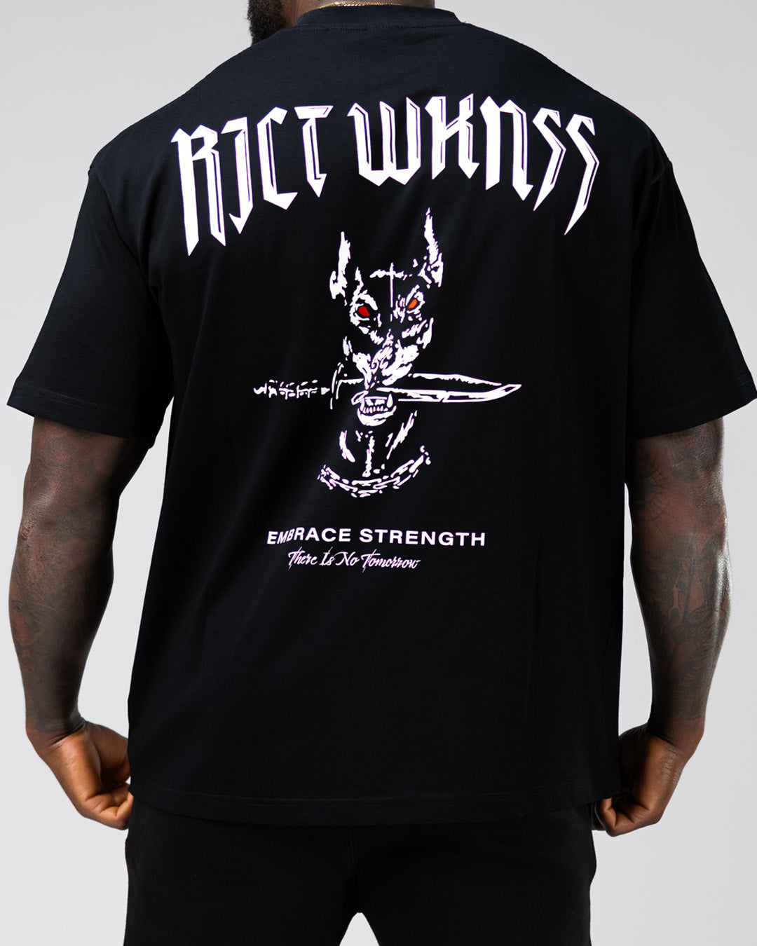 Black 'Ferocious' Tee