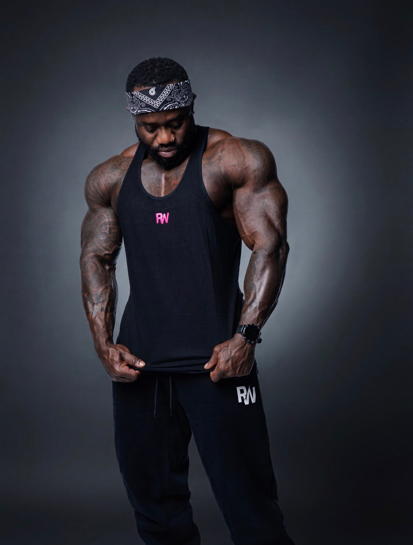 Black / Pink Stringer