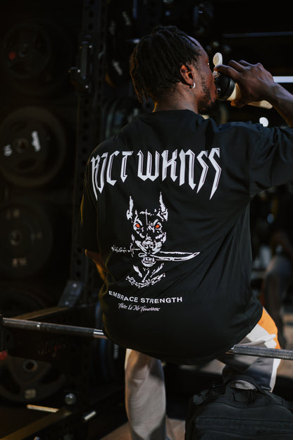 Black 'Ferocious' Tee