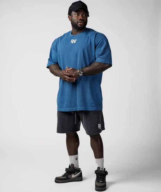Charcoal Blue ‘Ferocious’ Tee