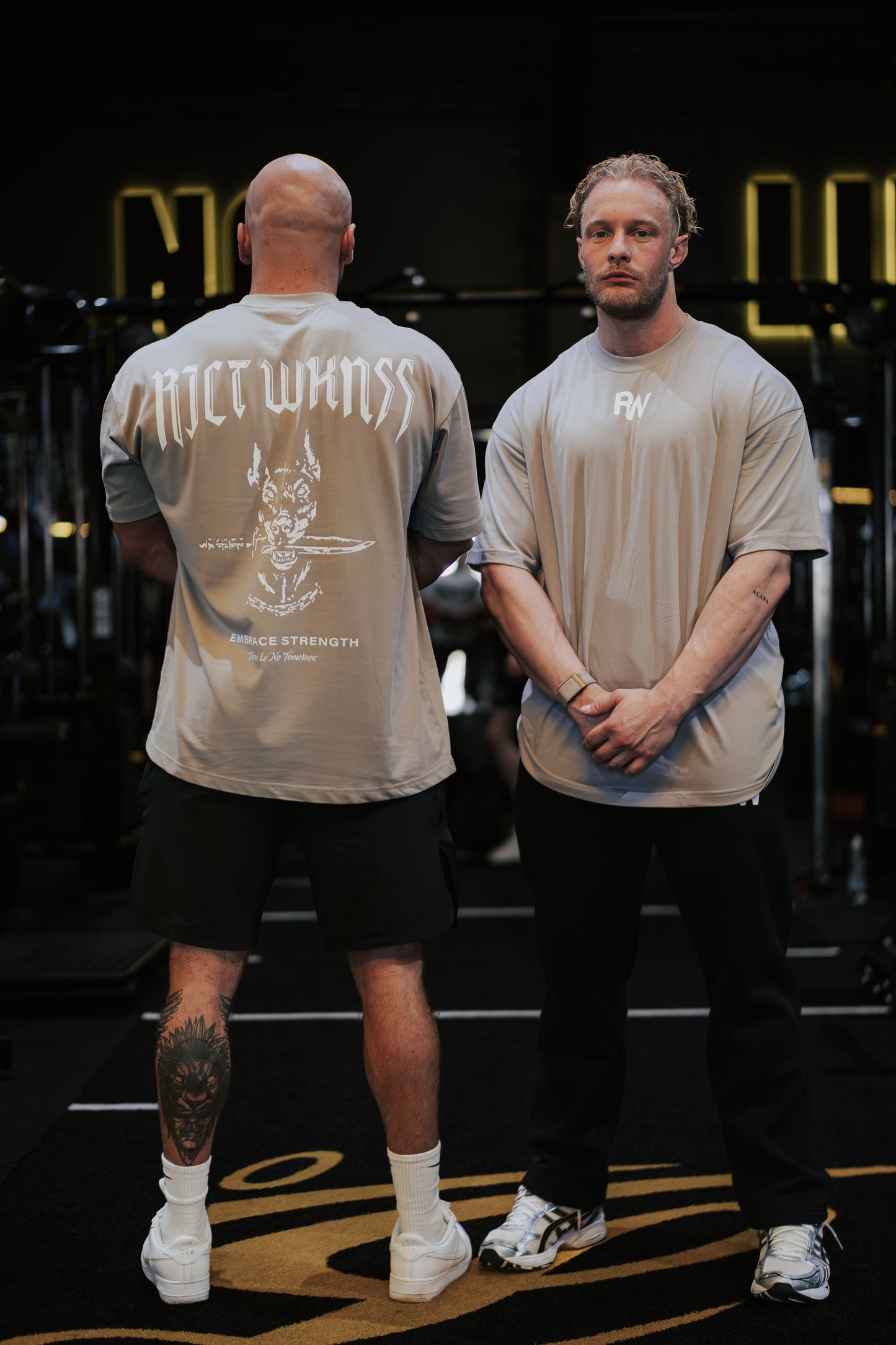 Stone Grey ‘Ferocious’ Tee