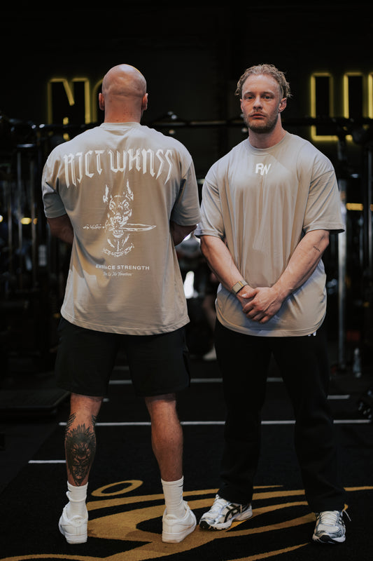 Stone Grey ‘Ferocious’ Tee