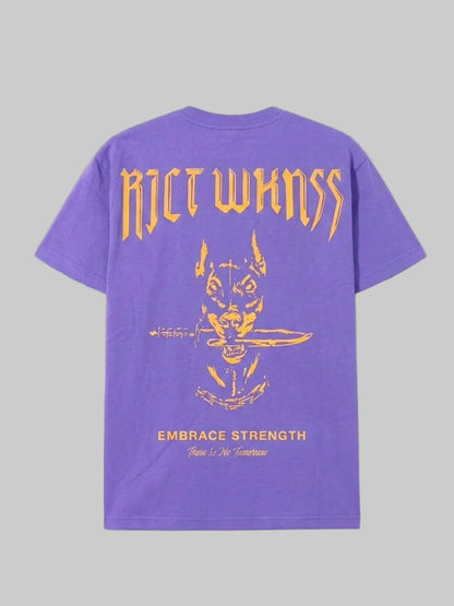 Purple / Yellow ‘Ferocious’ Tee
