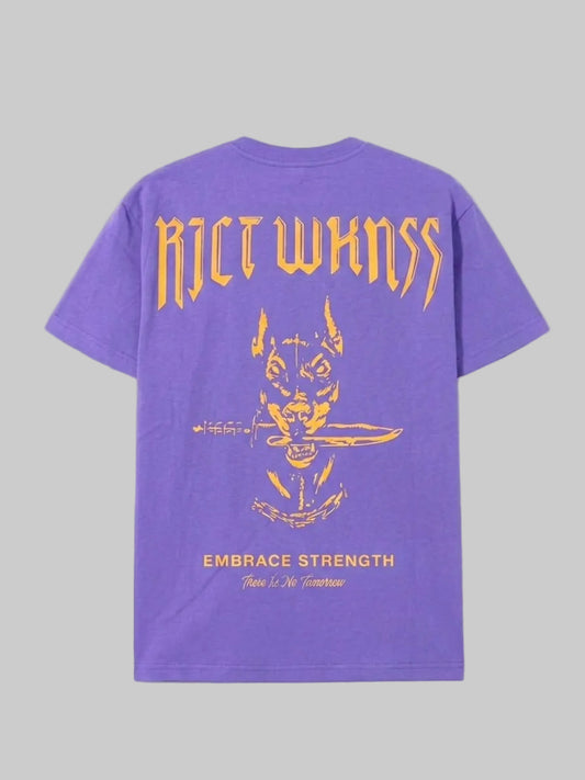 Purple / Yellow ‘Ferocious’ Tee