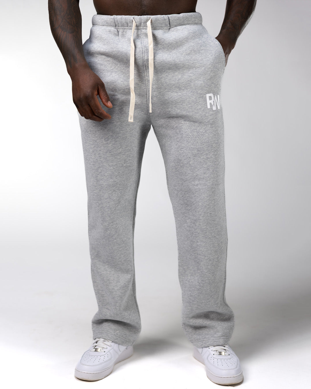 Ash Grey Relaxed Fit Joggers