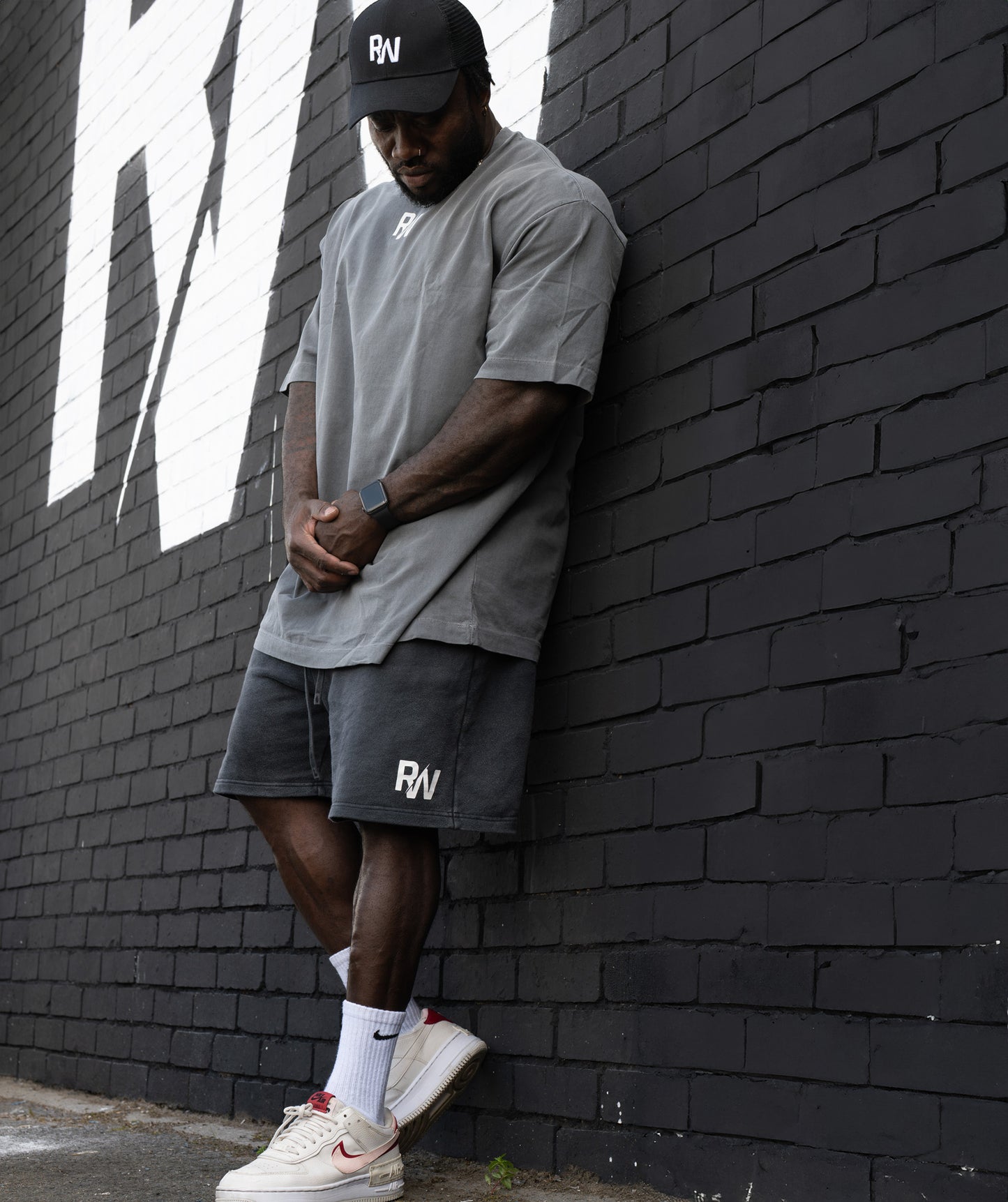 Charcoal Grey ‘Ferocious’ Tee