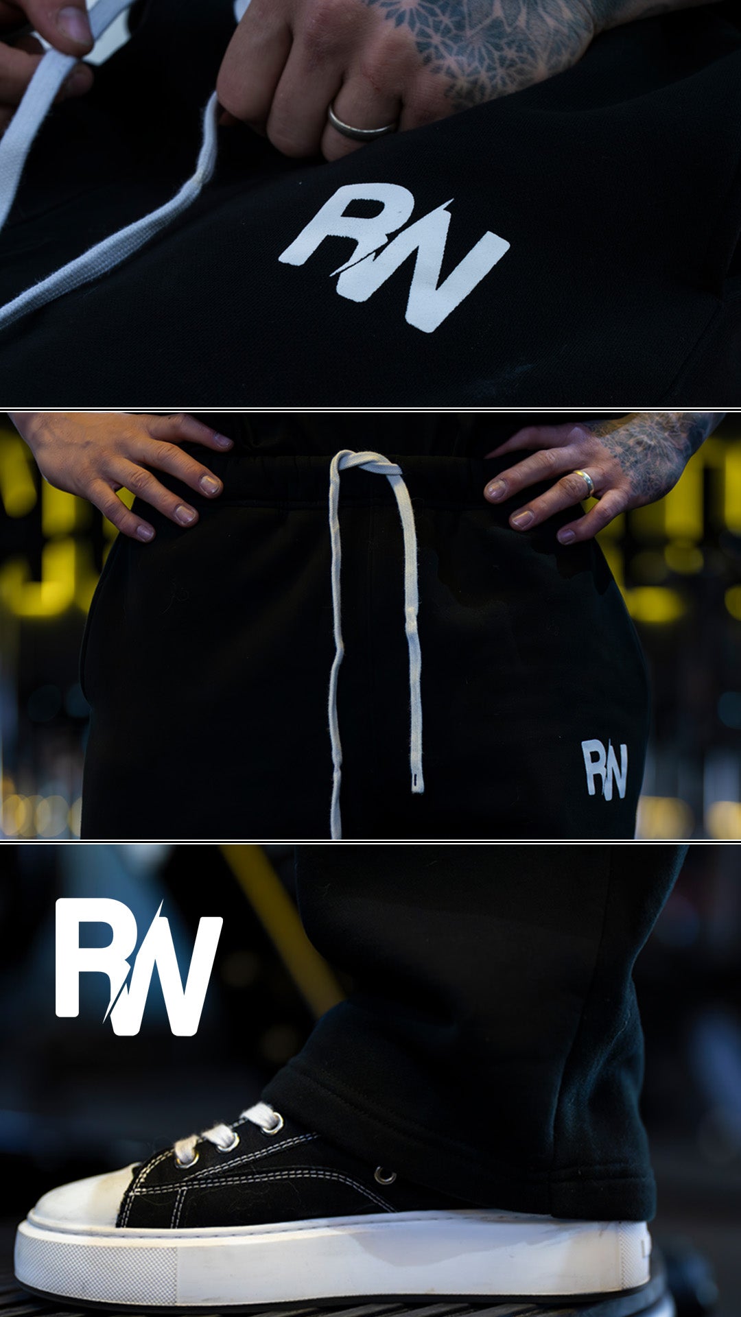 Black Relaxed Fit Joggers