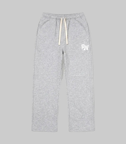 Ash Grey Straight Leg Joggers