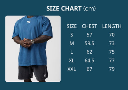 Charcoal black 'Bodybuilding Clique' Tee
