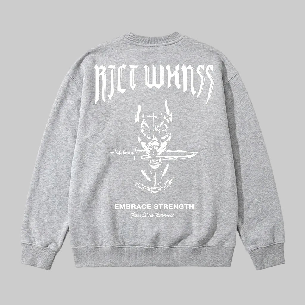 Ash Grey ‘Ferocious’ Crew Neck