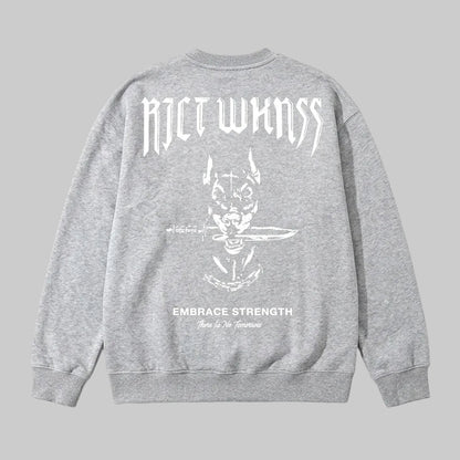 Ash Grey ‘Ferocious’ Crew Neck