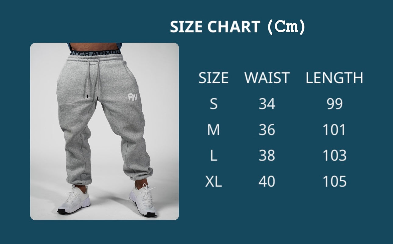 Ash Grey Cuffed Joggers