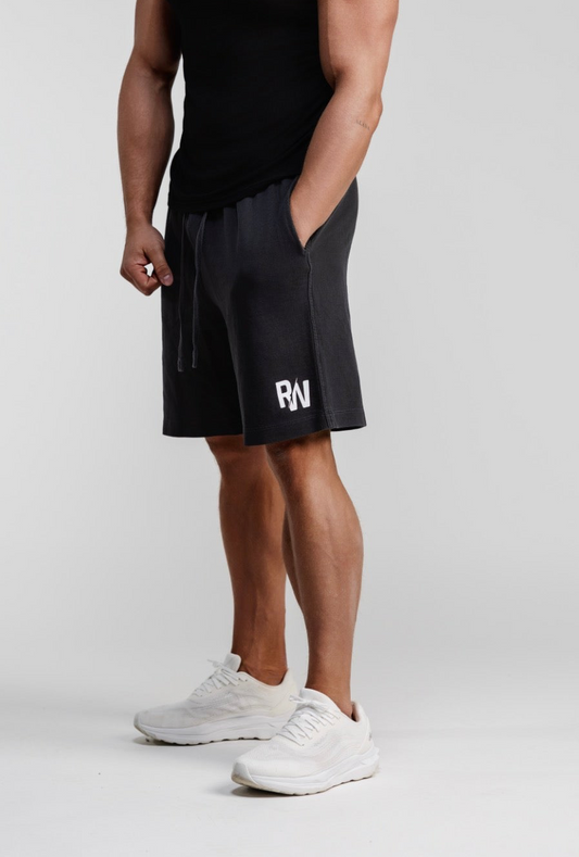 Slate Black essential shorts