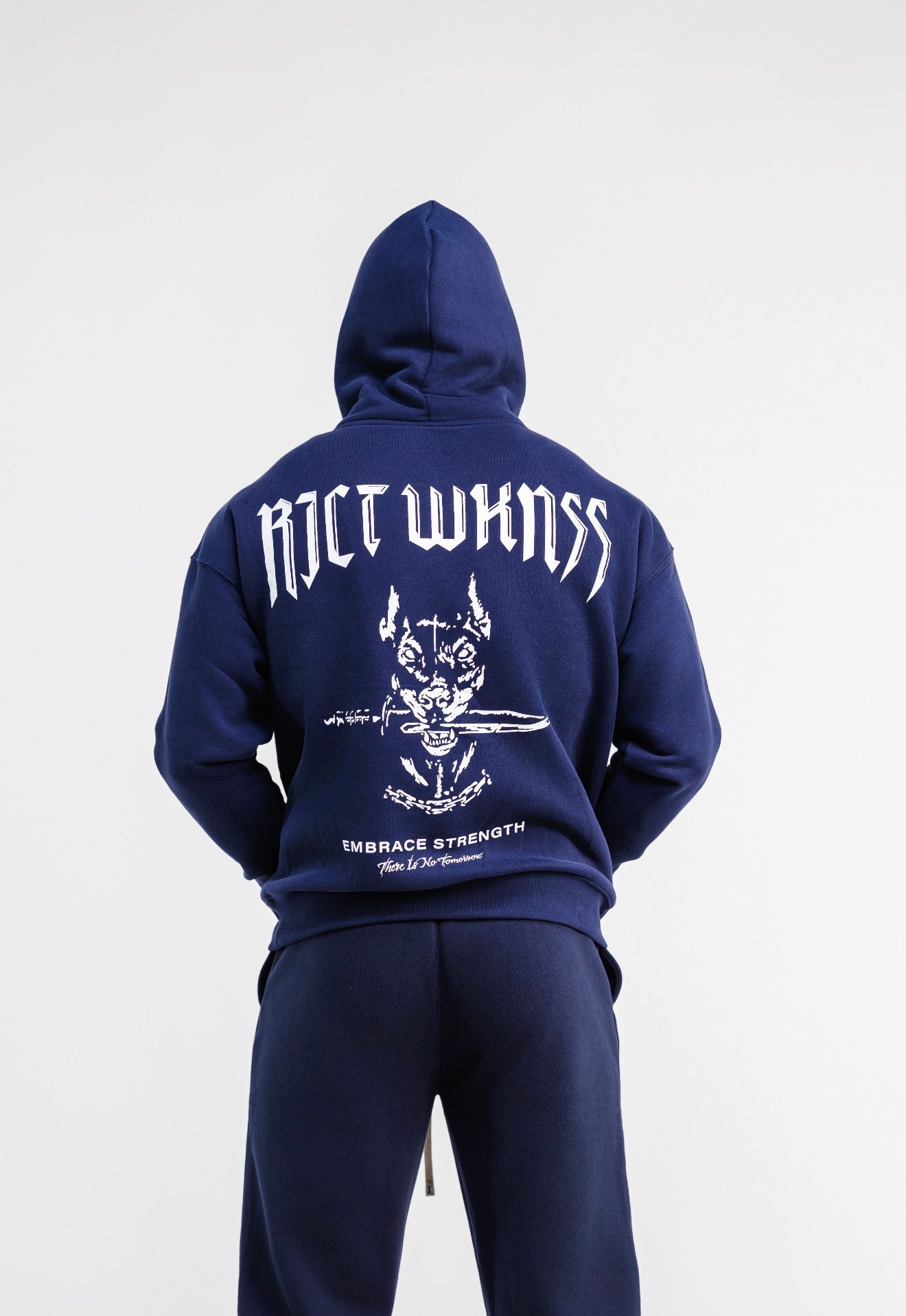 Navy ‘Ferocious’ Hoodie