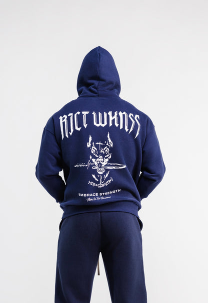 Navy ‘Ferocious’ Hoodie