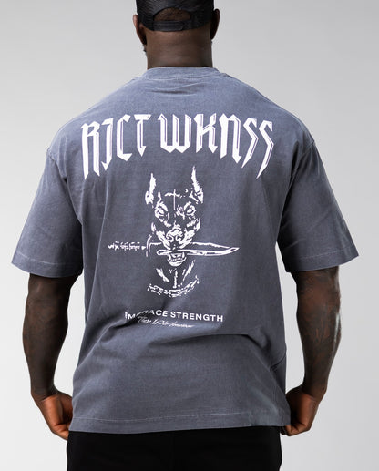 Charcoal Grey ‘Ferocious’ Tee