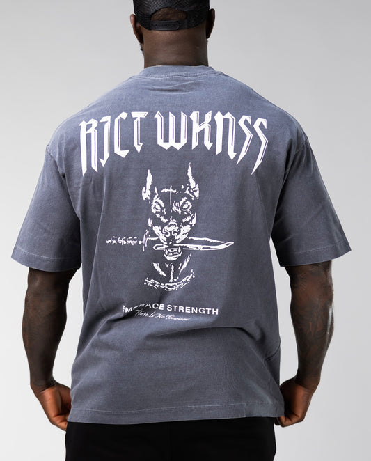 Charcoal Grey ‘Ferocious’ Tee