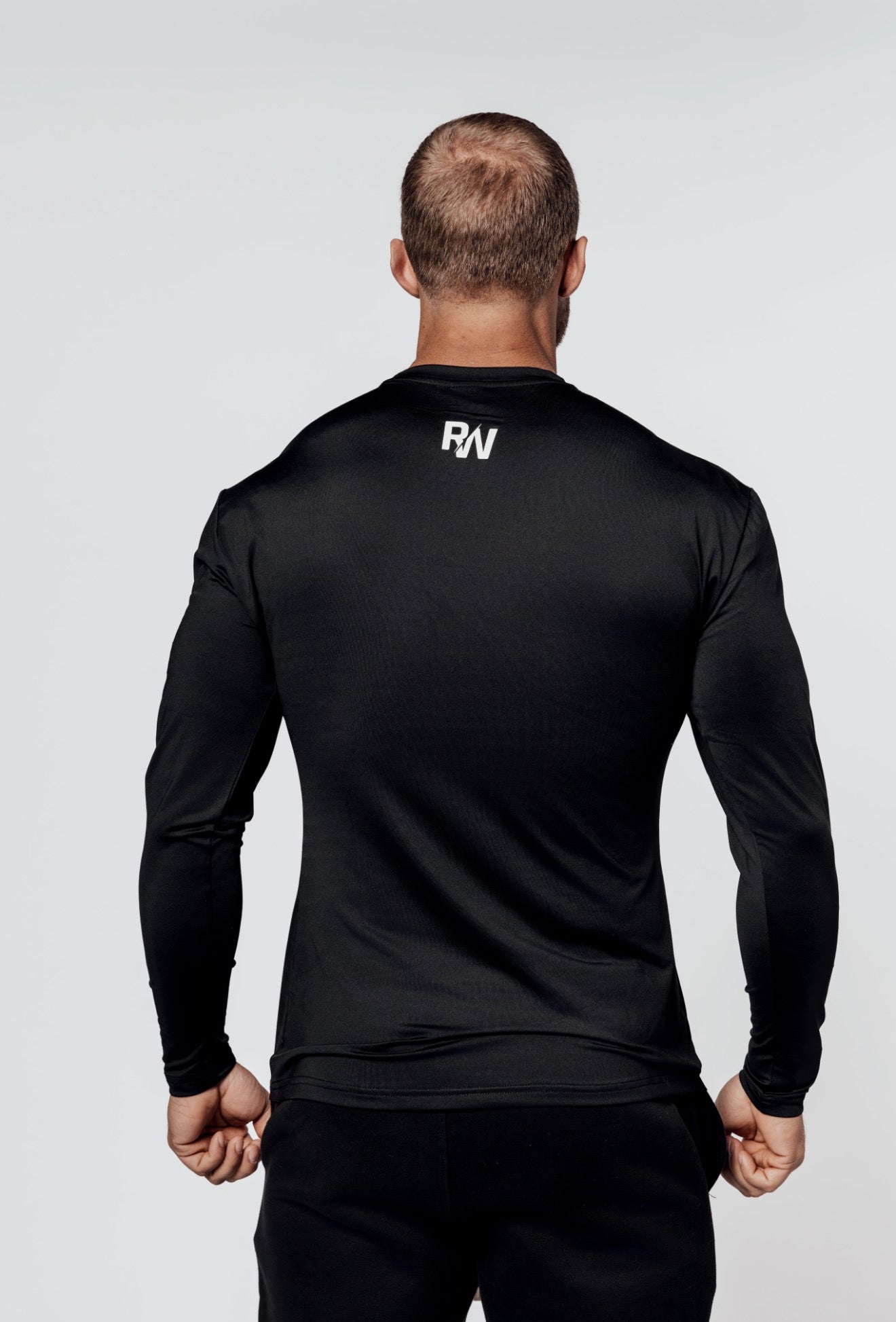 Black Long Sleeve Performance Tee