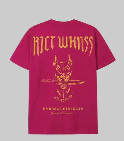 Pink / Yellow ‘Ferocious’ Tee