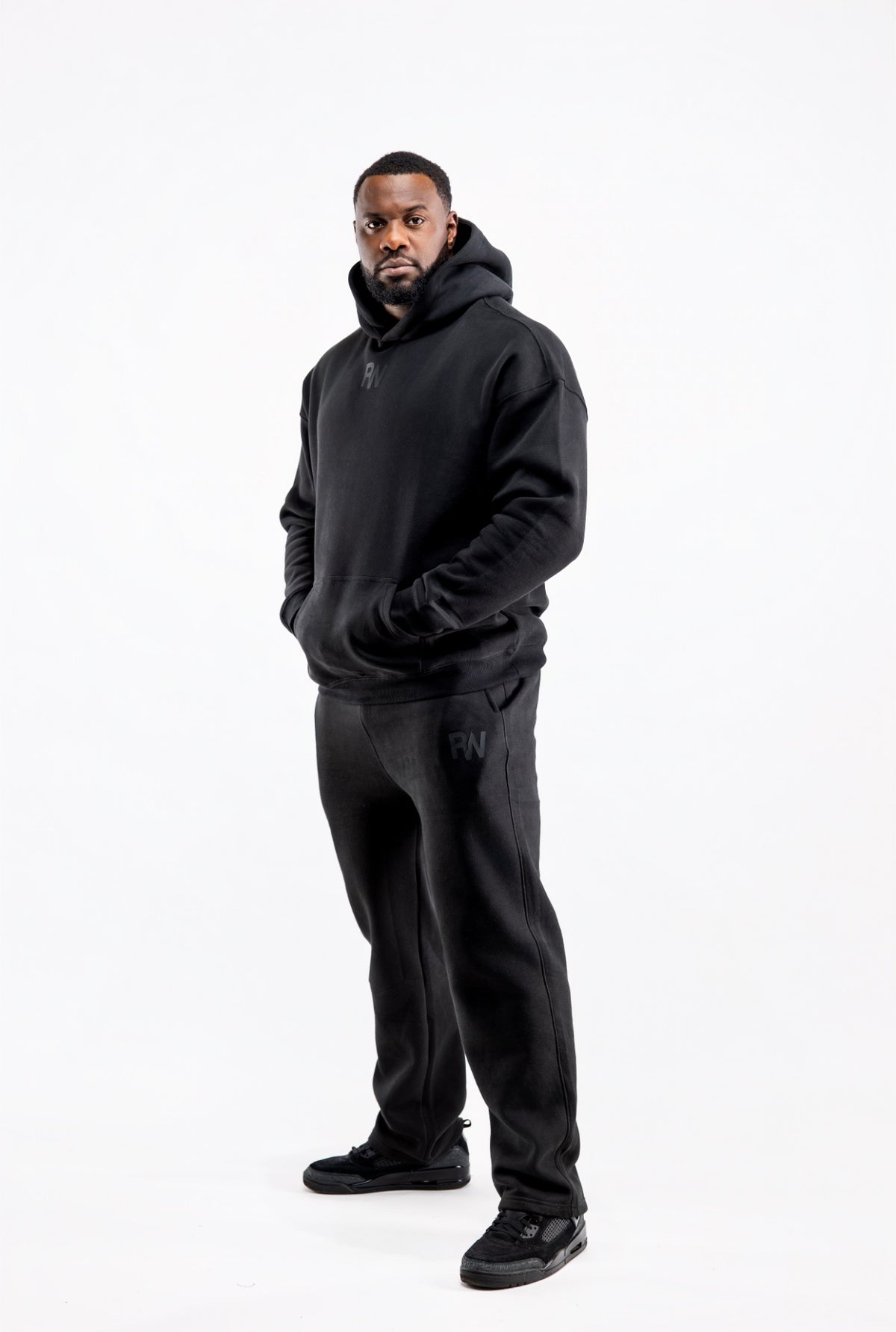 “Black Out” Relaxed Joggers BF