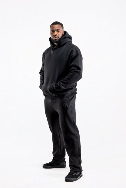 “Black Out” Relaxed Joggers BF