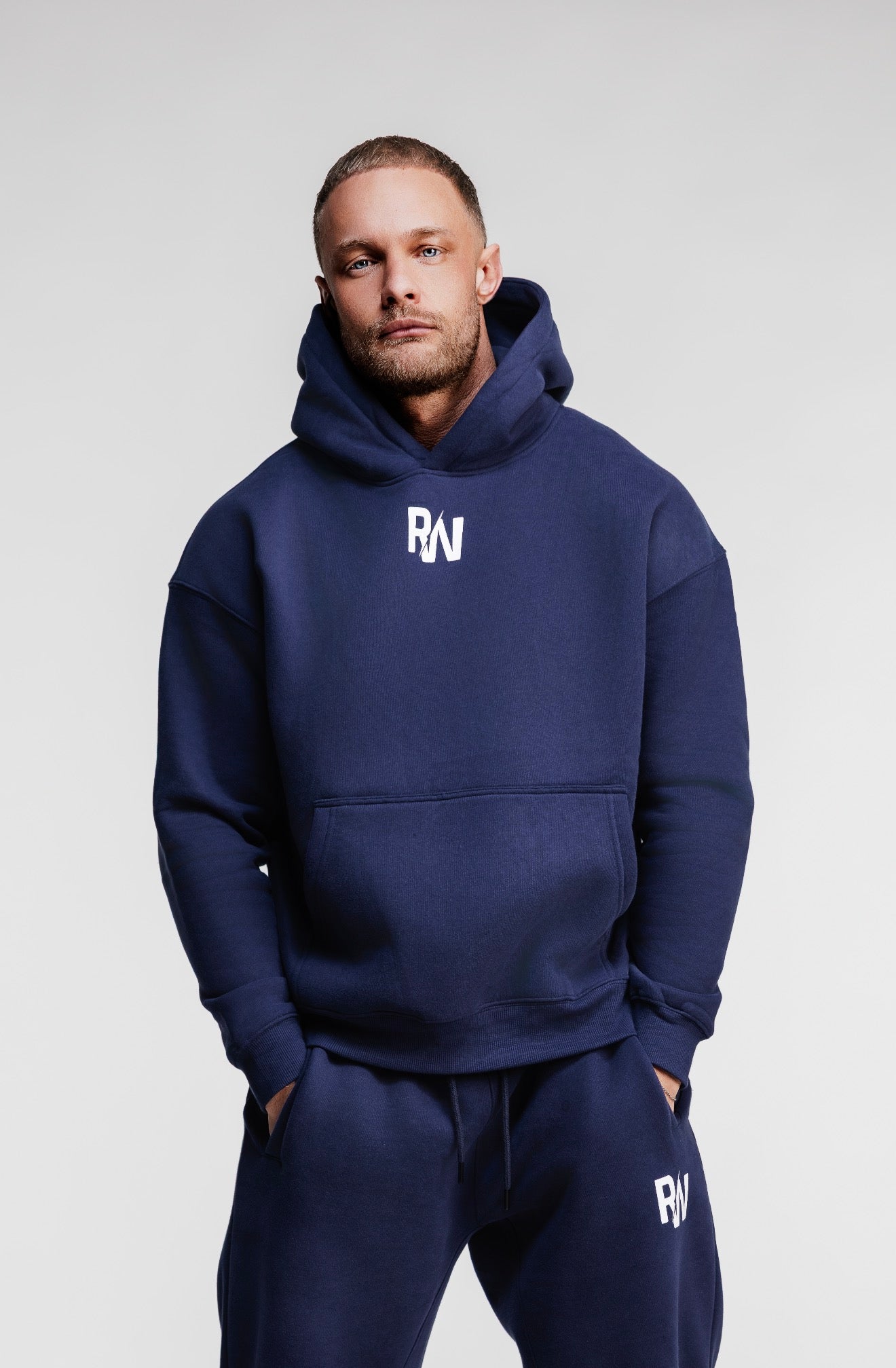 Navy ‘Ferocious’ Hoodie