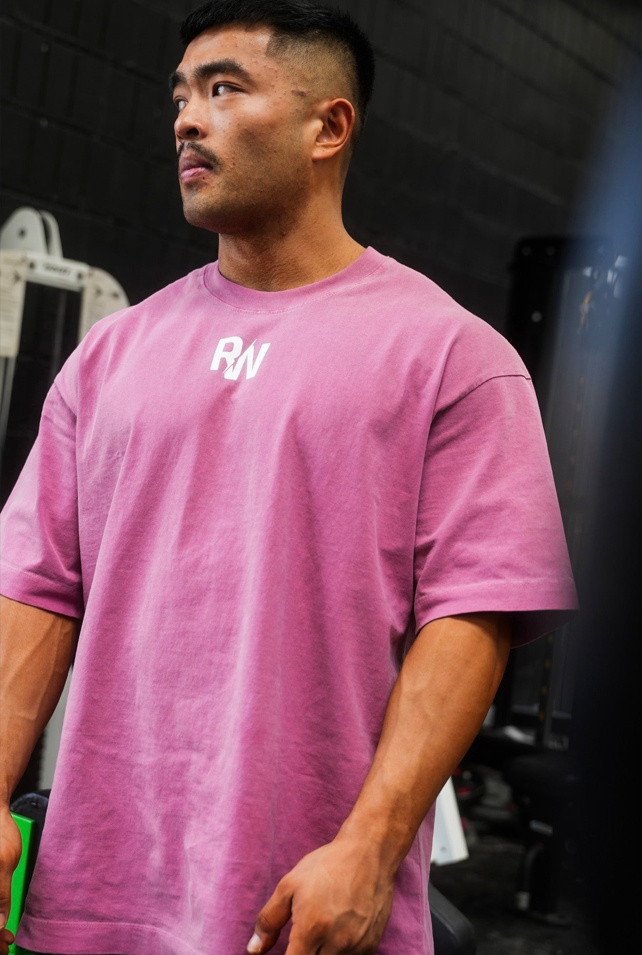 Charcoal Pink ‘Ferocious’ Tee